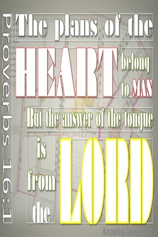 Proverbs 16:1 Answers Are From God (gray)